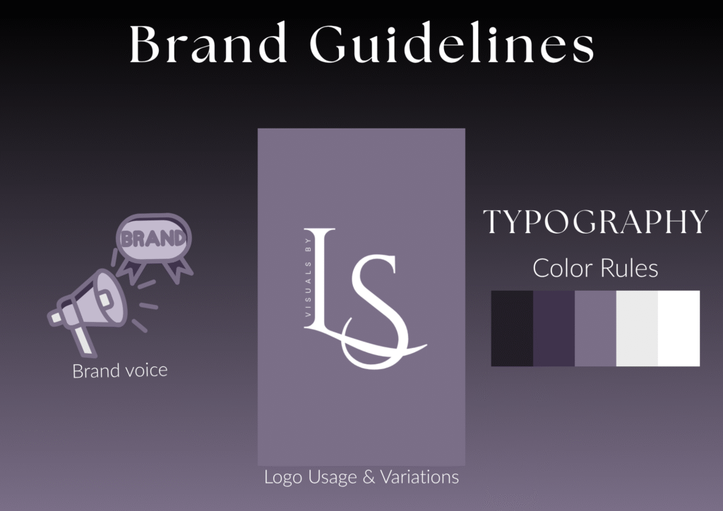 visuals by ls brand guidelines